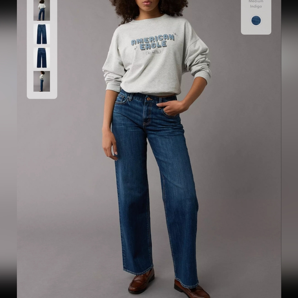 American Eagle Curvy Stovepipe Jeans 12S